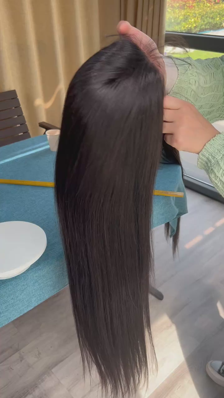 Vietnamese 13x6 Lace Transparent 100% Human Hair Wig